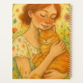 Chat de gingembre Maman Orange Tabby Chats (Dos)