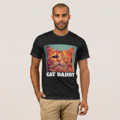 CHAT DE GINGER HOMME, T-shirt PÈRE DADDY (Devant entier)