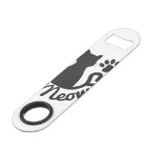 Chat de Kitty et empreinte de patte noirs de (Dos Angle)