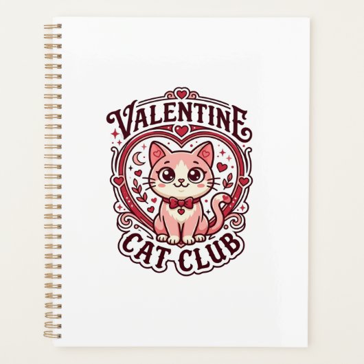Chat de la Saint-Valentin Dessin drôle pour amateu (Devant)