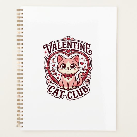 Chat de la Saint-Valentin Dessin drôle pour amateu (Devant)