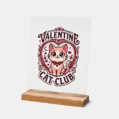 Chat de la Saint-Valentin Dessin drôle pour amateu (Angle)