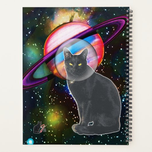 Chat de l'Espace Cosmo (Dos)