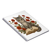 Chat de livres - Chat de lecture mignonne avec des (Côté Droit)