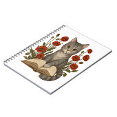 Chat de livres - Chat de lecture mignonne avec des (Côté gauche)