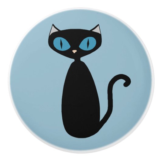 Chat de mod - bouton de coffret (Devant)