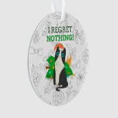 Chat de Noël grincheux (devant)