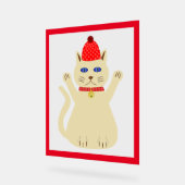 Chat de Noël mignon (Angle)
