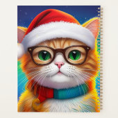 Chat de Noël mignon Santa Claus-68265 (Dos)