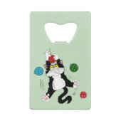 Chat de Noël noir blanc Tuxedo (Dos)
