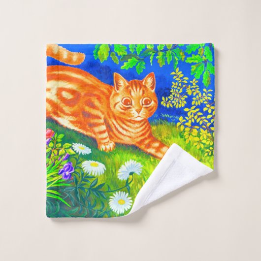 Chat de nuit (Gant de toilette)
