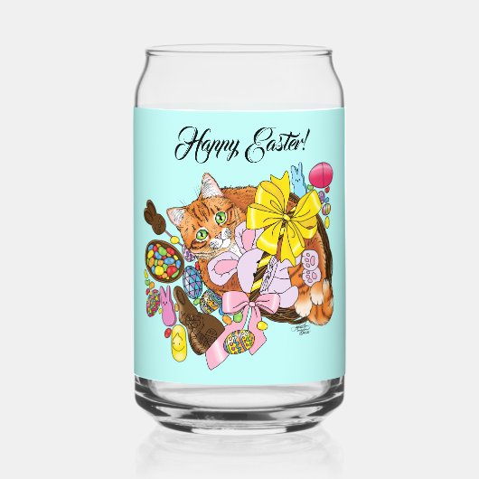 Chat de Pâques Orange (Verso)