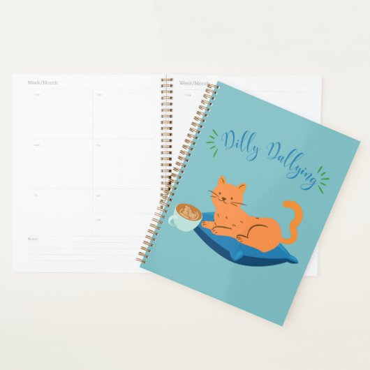 Chat de procrastination (Devant avec enveloppe)