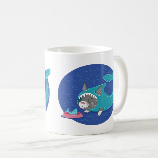 Chat de requin - tasse (Devant droit)