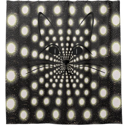 Chat de rideau de douche (Devant)