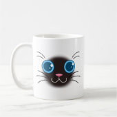 Chat de Siamese Cute Mug (Gauche)