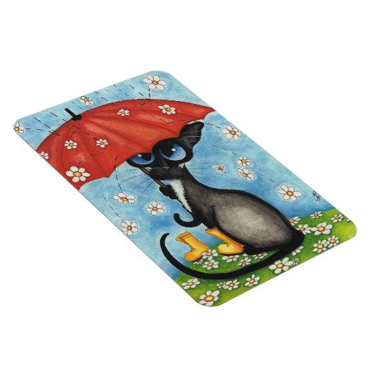 Chat de Siamese par BiHrLe Magnet (Côté Droit)