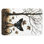 Chat de Siamese par BiHrLe Magnet d'automne (Horizontal)
