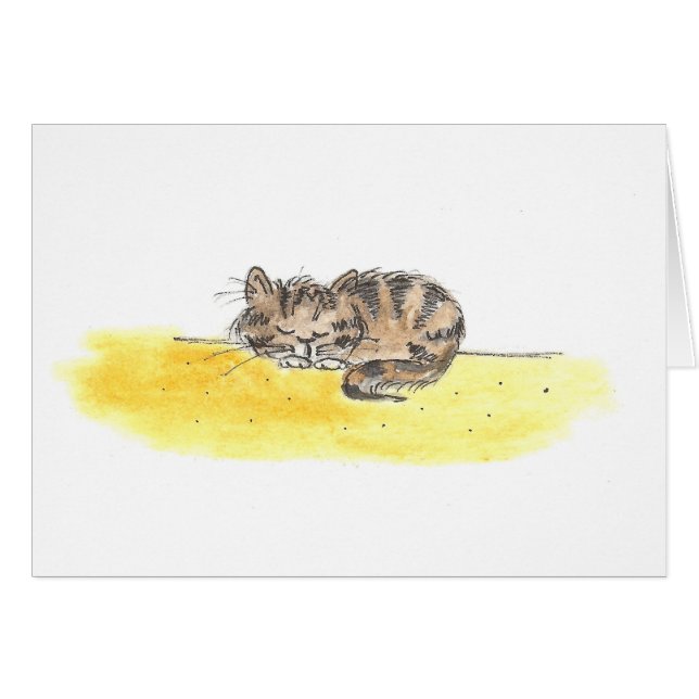 Chat de sommeil (Devant Horizontal)