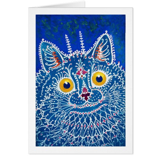Chat de style gothique, Louis Wain (Devant)