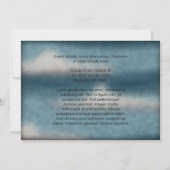 Chat de tapis magique, invitation (Dos)