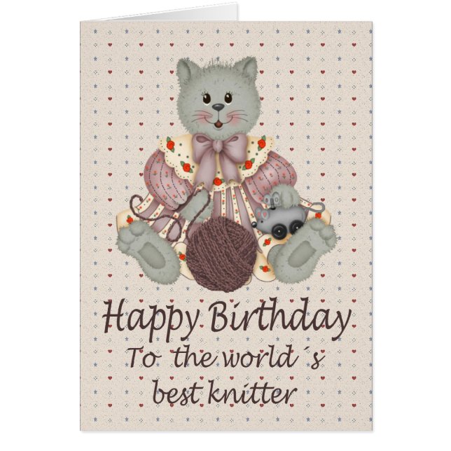 Chat de tricot (Devant)