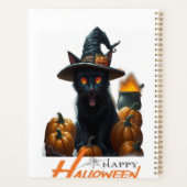 Chat d'Halloween (Dos)