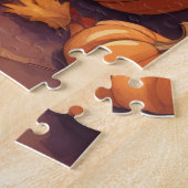 chat d'Halloween #1 puzzle (Côté)