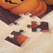 chat d'Halloween #2 puzzle (Côté)