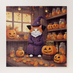 chat d'Halloween #2 puzzle