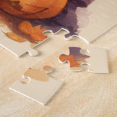 chat d'Halloween #3 puzzle (Côté)