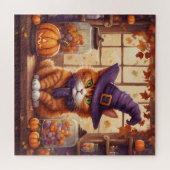 chat d'Halloween #4 puzzle (Horizontal)
