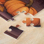 chat d'Halloween #6 puzzle (Côté)