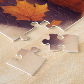 chat d'Halloween #8 puzzle (Côté)