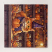 chat d'Halloween #9 puzzle (Horizontal)