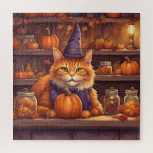 chat d'Halloween #9 puzzle