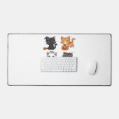 Chat d'Halloween Félin Inspiré Épouvantable et Élé (Clavier et souris)