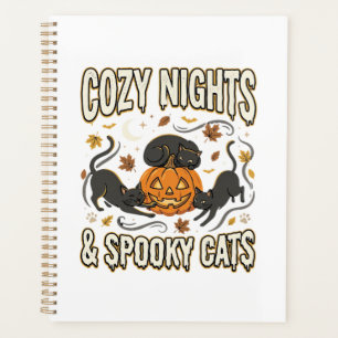 Chat d'Halloween Magie d'Automne