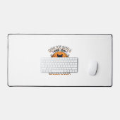 Chat d'Halloween Meow-Some Dessin de Gravure Vinta (Clavier et souris)