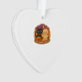 Chat d'Halloween mignonne et broderie maman Stic P (devant)