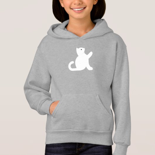 Chat dit bonjour (Devant)