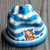 Chat Doodle Knit Arrive Stickers Personnalisés