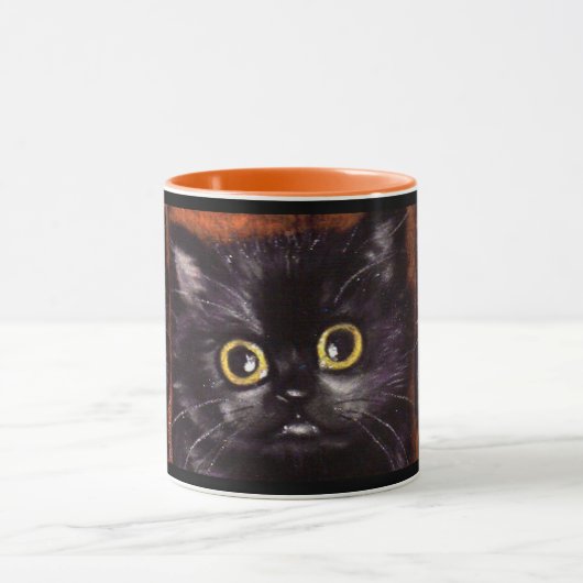 Chat Dracula Scaredy Chat Mug (Centre)