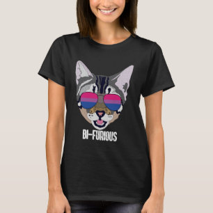 Chat Drôle Bisexuel Bifurieux Sweat à Capuche Bi P