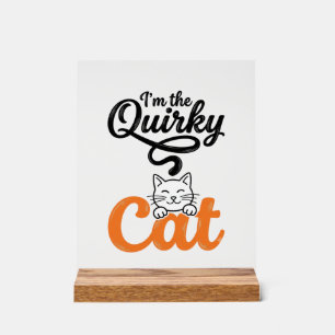 Chat drôle Gravure vintage Design pour amateur de