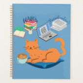 Chat écrivain procrastinateur (Devant)