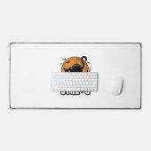 Chat effrayant CTRL C Conception vectorielle Hallo (Clavier et souris)
