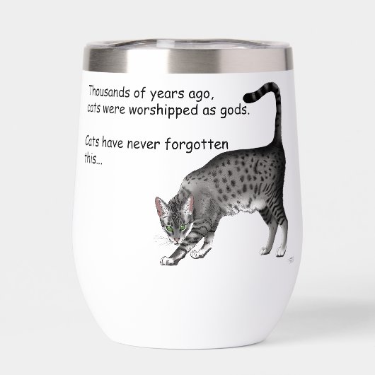 Chat égyptien Gris Tabby (Arrière)