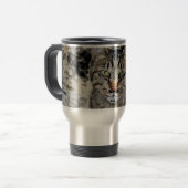Chat égyptien Voyage Mug (Devant gauche)