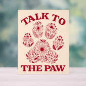 Chat Empreinte de patte Funny Chat Meme (Neutre)